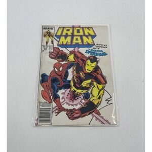 IRON MAN battles together with the amazing Spiderman #234 Comic Vintage